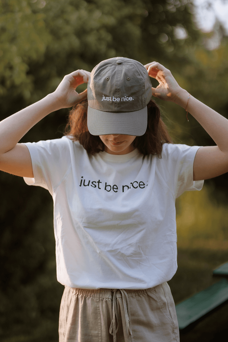 Baseball Cap – Just Be Nice.